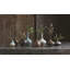 8 Piece Porcelain Bud Vases