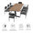 Aeris 9-Piece Outdoor Patio Aluminum Dining Set-106437748