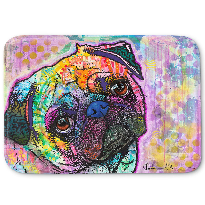 Tapis pour salle de bain Dean Russo, H 1 po x l 34 po x L 21 po