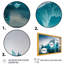 «Northberg Blue and White Iceberg V», reproduction sur toile-87370474-87370470