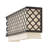 Mance Steel Flush Mounted Sconce-1942629176