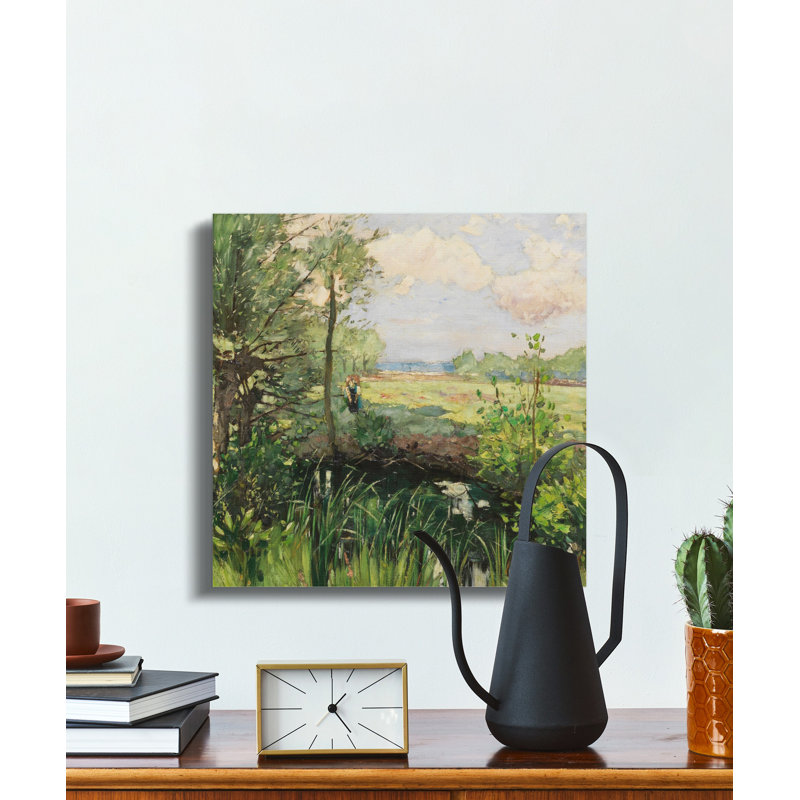 Melida Wrapped Canvas Print Set, 12x12