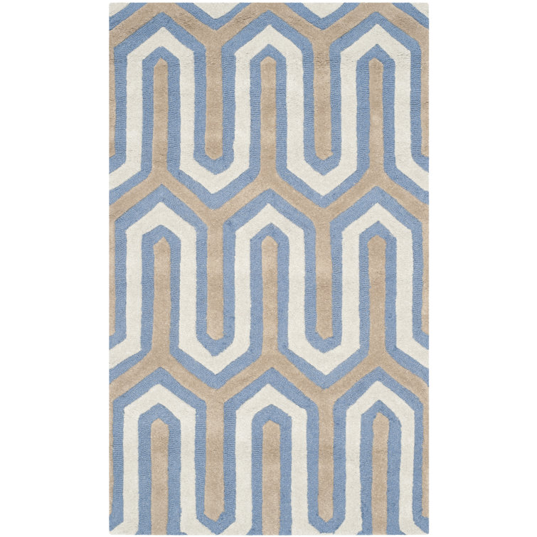 Altair Geometric Wool Hand Woven Area Rug