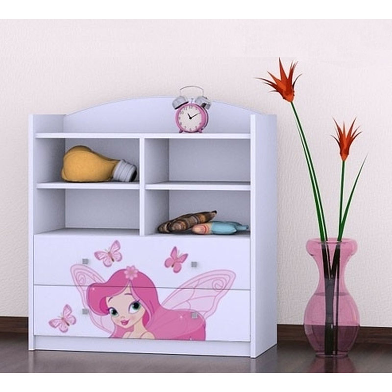 Autumn 96cm H X 86cm W Kids Cube, White