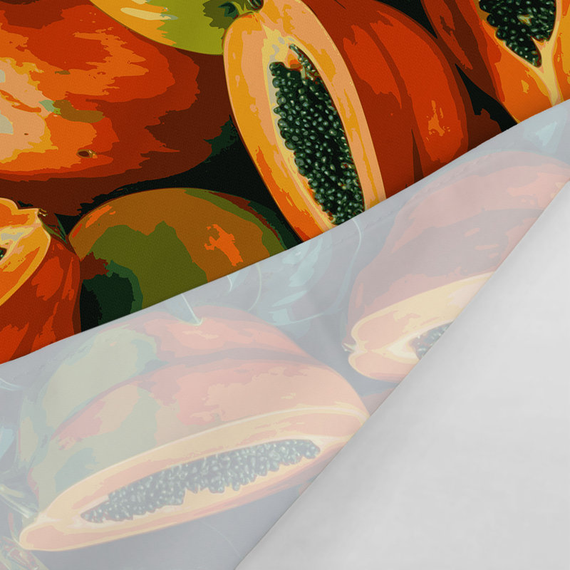 Tapisserie murale «Fruit Papaya», 51 po x 60 po