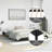 Strath vidaXL Bed Frame, Faux Leather Upholstered Platform Bed Frame, No Mattress-285223866-285223840