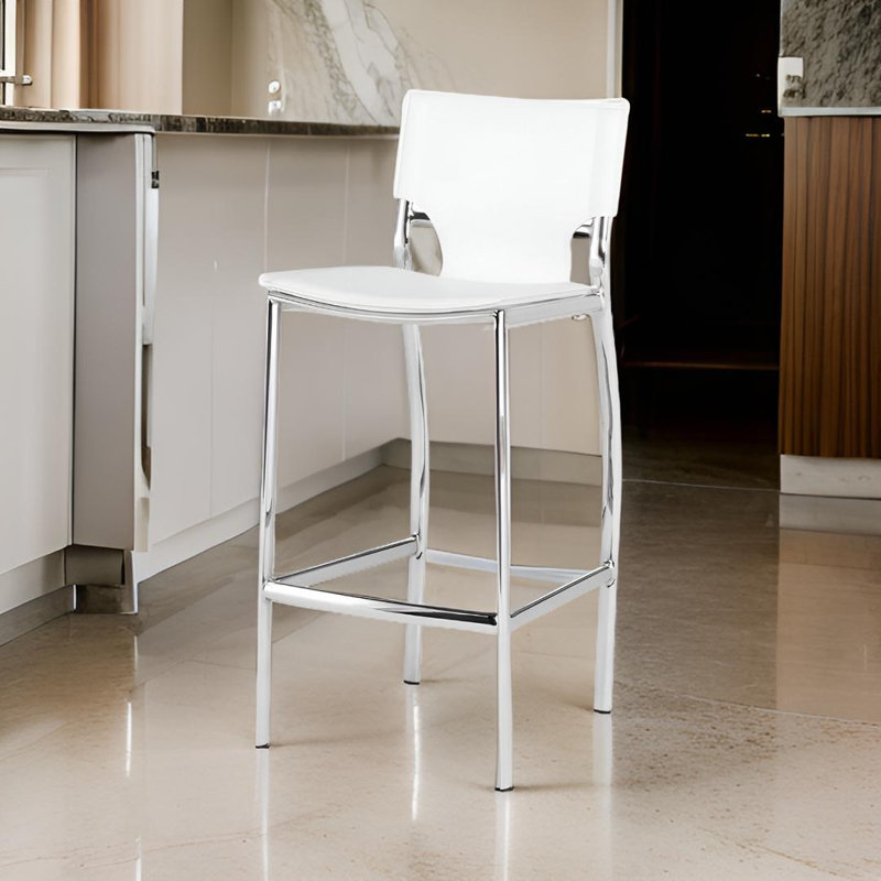 Venice Counter Stool (26"), White