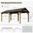 Cedar Wood Gazebo 12'X20'
