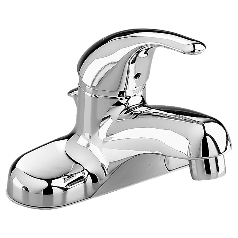 Robinet de salle de bain Colony, Avec bonde à poussoir en métal Speed Connect™, Chrome poli