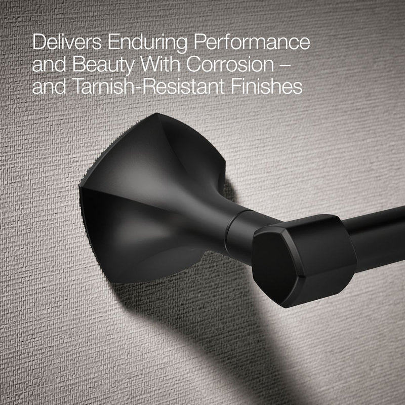 Occasion Pivoting Toilet Paper Holder, Matte Black
