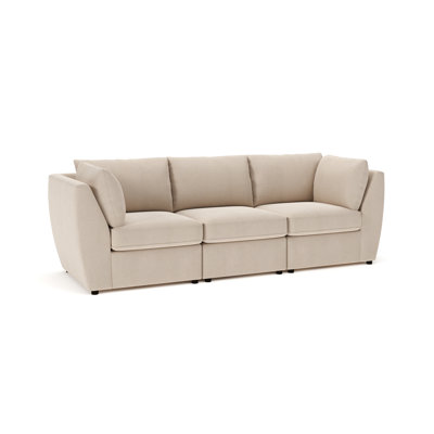 Canapé modulaire rembourré 3 pièces Caldwell