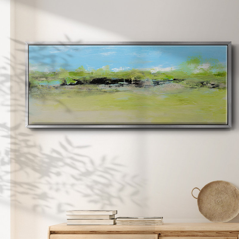 From the Terrace I- Framed Canvas