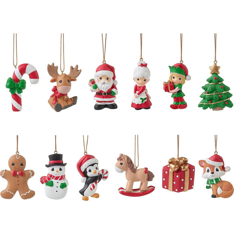 Ensemble d'ornements en résine Moments Of Christmas