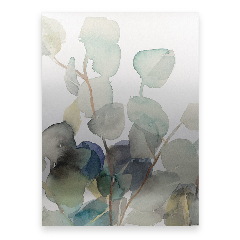 Danhui Nai «Eucalyptus III White Crop», art en aluminium brossé flottant