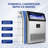Velivi 220 Lb. Daily Production Cube Clear Ice Freestanding Commercial Use Ice Machines