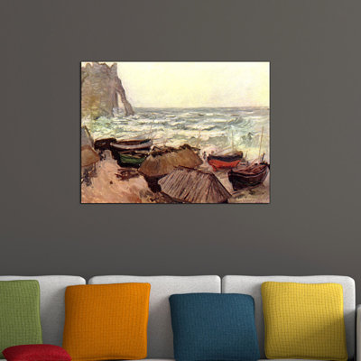 Claude Monet - Wrapped Canvas Painting