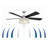 Bindner 12'' Ceiling Fan with LED Lights