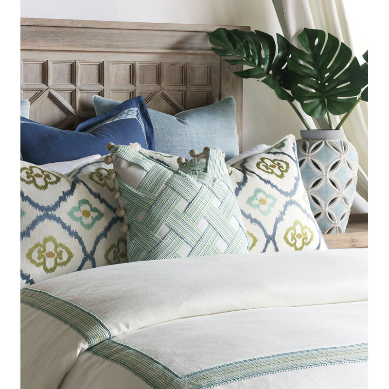 Boracay Square Pillow Cover & Insert, Polyester
