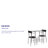 Paugh Sutton 3 Piece Space-Saver Bistro Set with Glass Top Table and Vinyl Chairs-1533351661