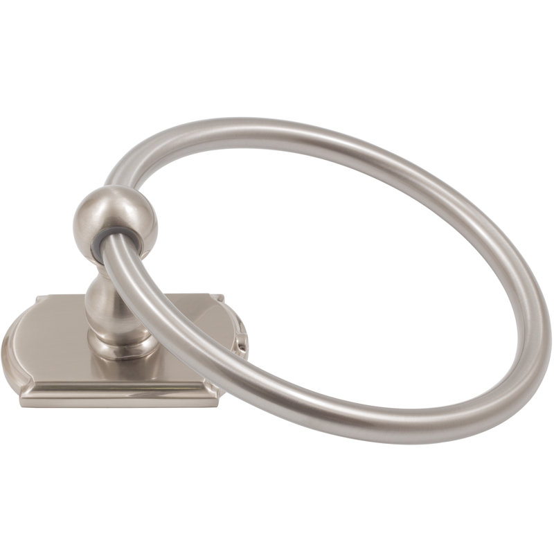 Cambridge Towel Ring, Satin Nickel