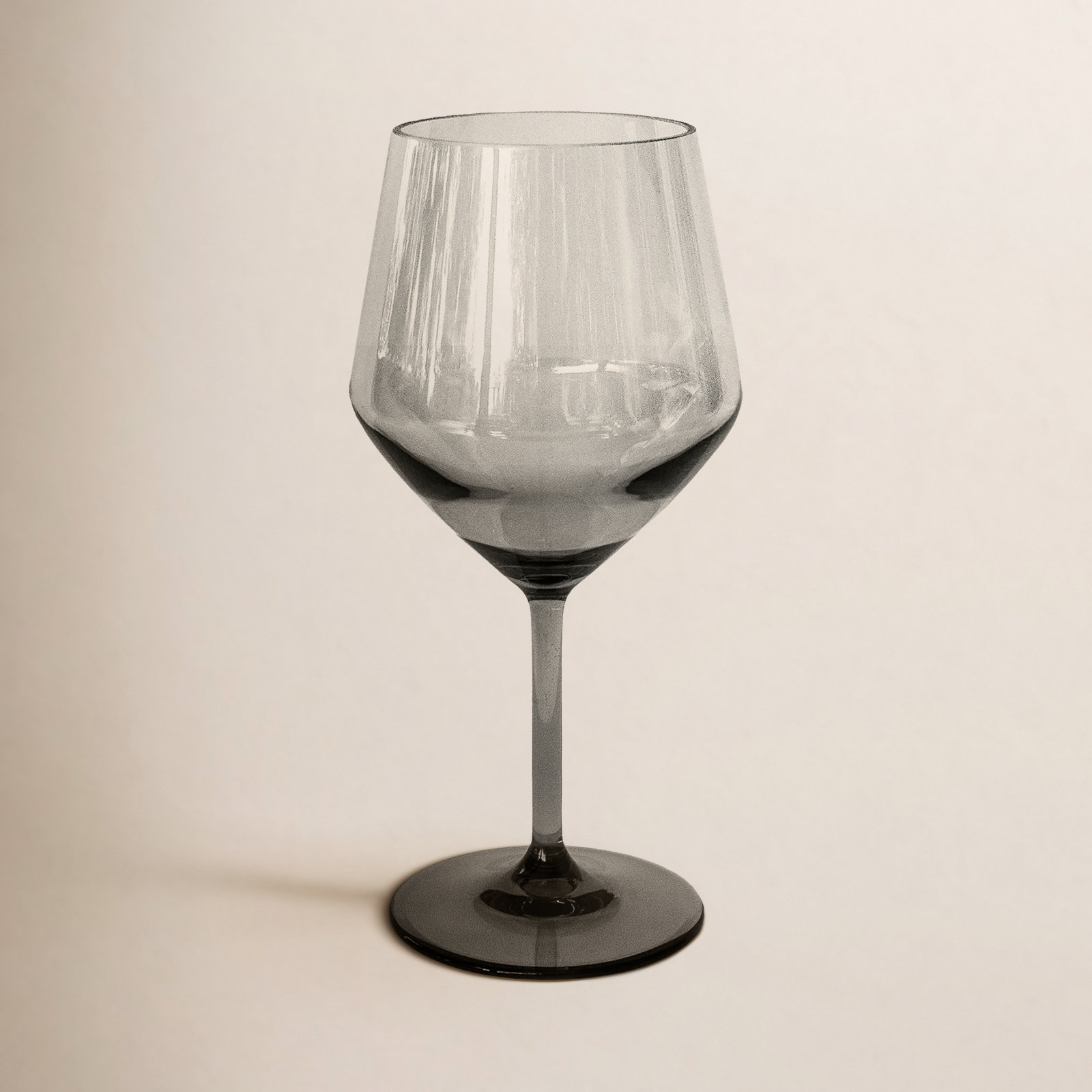 Kharan 23oz. Acrylic Drinking Glass Set, Gray