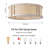 19.69" Boho Caged Ceiling Fan with Light and Remote, Rattan Shade for Bedroom Living Room-1135588263
