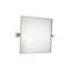Time Rectangle Metal Beveled Wall Mirror-59369628