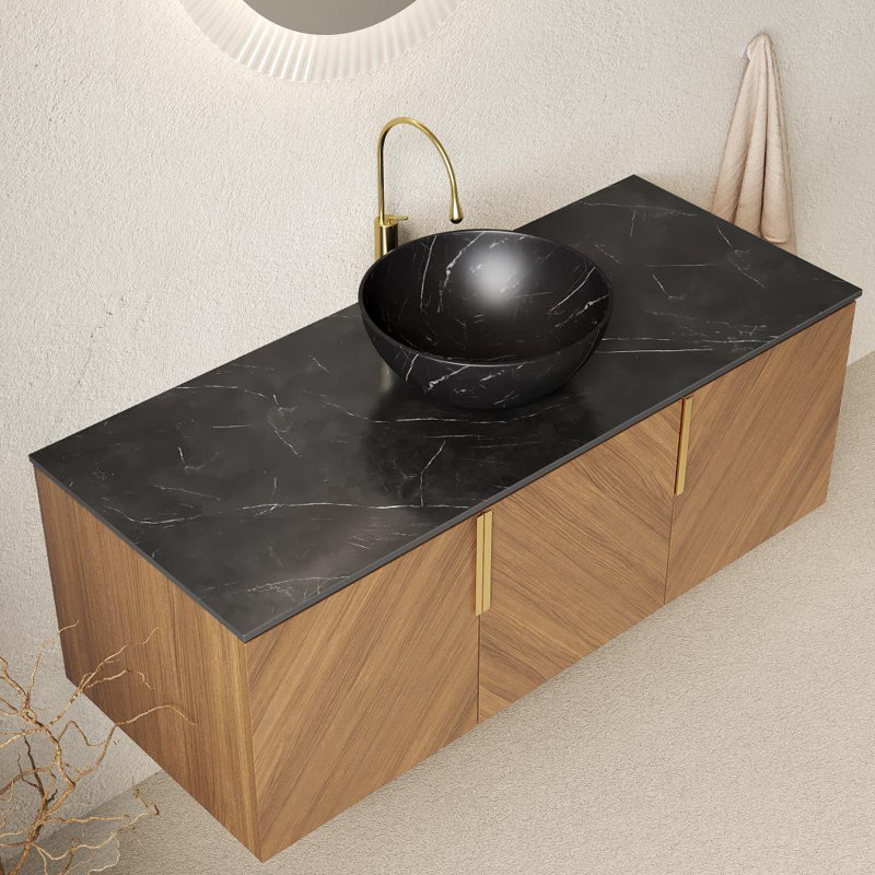 Meuble-lavabo 48 po avec lavabo en céramique