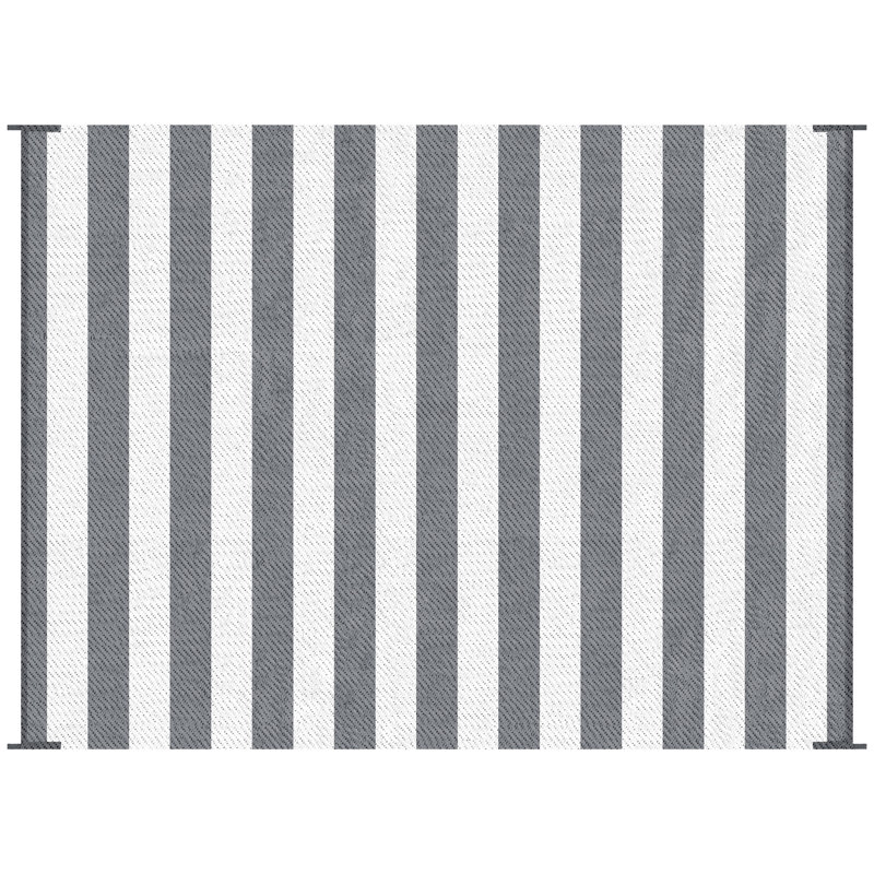 Outsunny Reversible Outdoor Rug