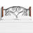 Analisha Metal and Solid Wood Post Headboard-1683345172