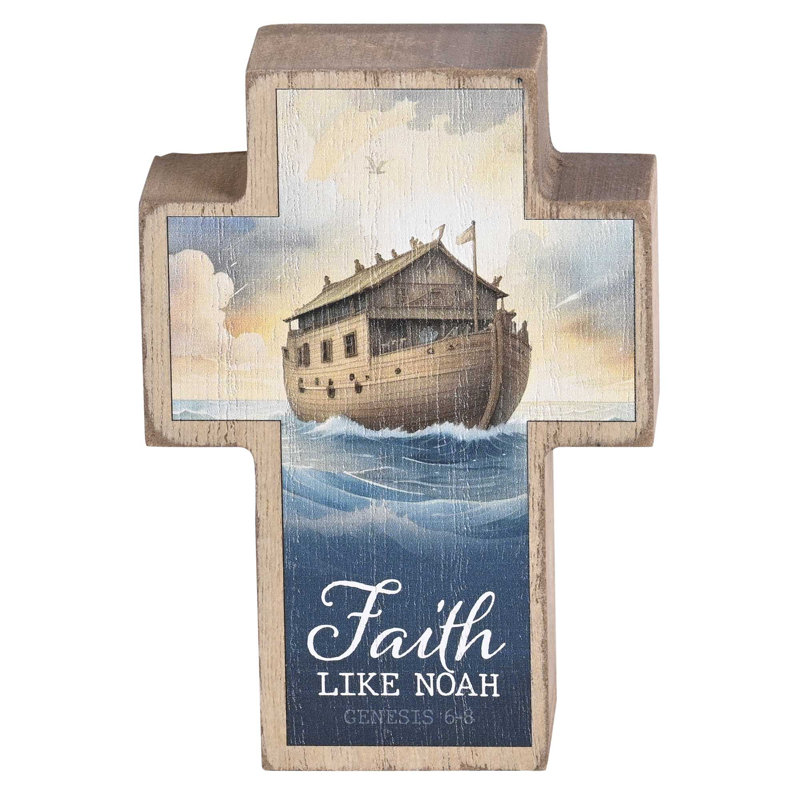 Tabletop Cross Ark Faith Like Noah