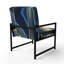 Crillon - Fauteuil d'appoint rembourré en marbre-662951572