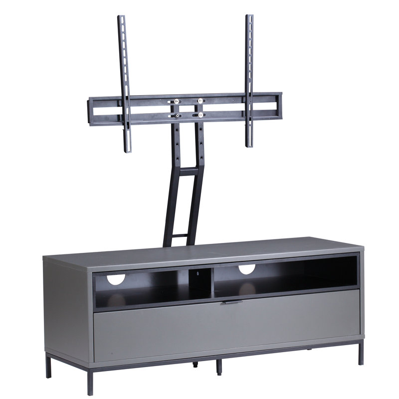 Whitfield Unfinished TV Stand for TVs up to 50", Charcoal