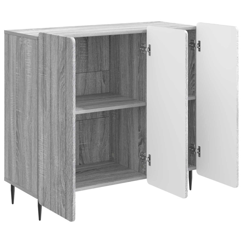 89cm Sideboard, Grey Sonoma