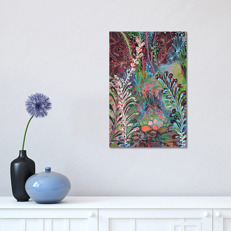 Garden by Noemi Ibarz - Wrapped Canvas Print, 30.48 cm H x 45.72 cm W