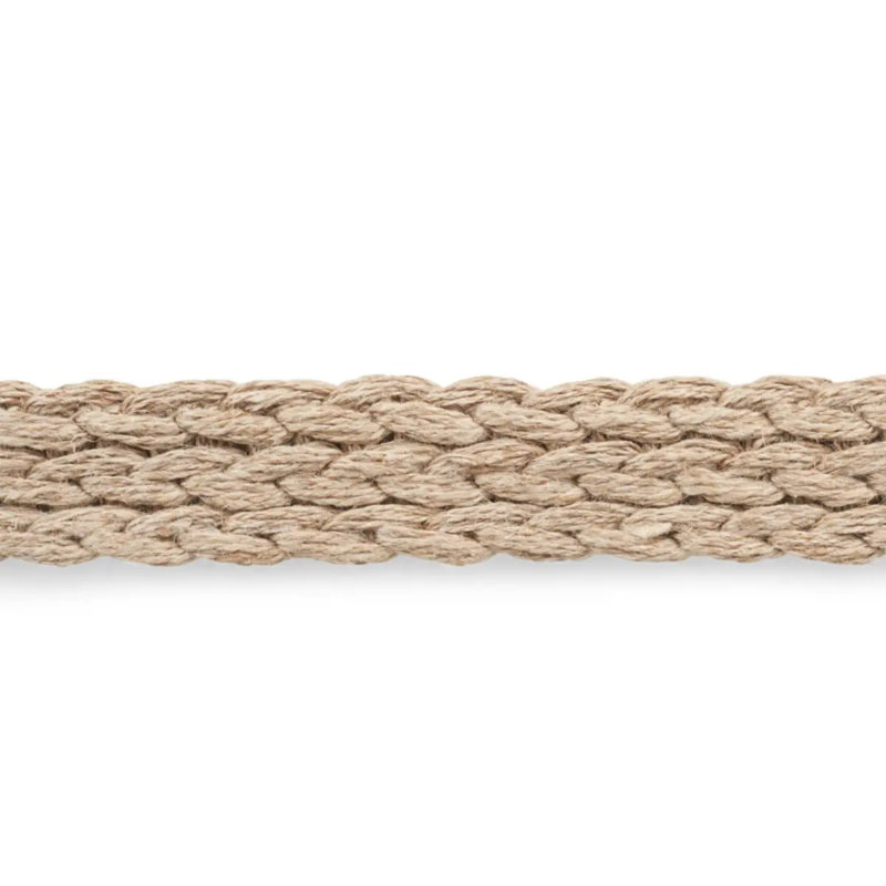 Braided Linen Tape Medium, Natural