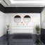 Meuble-lavabo mural double l 71 po x P 19,6 po x H 21,75 po Aurik-77132999