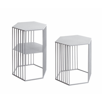 set of 2 end tables