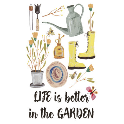 Garden Time I - Painting