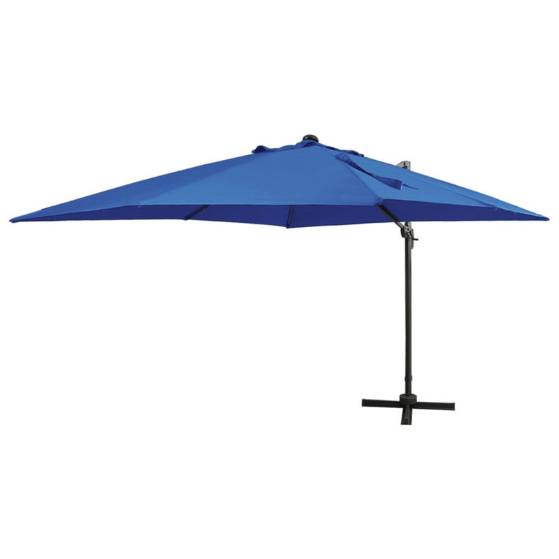 Lucca 300cm Lighted Cantilever Parasol, Blue