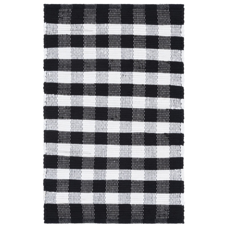 Chindi en papier tissé à la main à 80% Montauk 180 Tapis 20% coton lavable à la machine, Rectangle 6 pi x 9 pi
