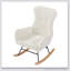 Chaise berçante Teddy