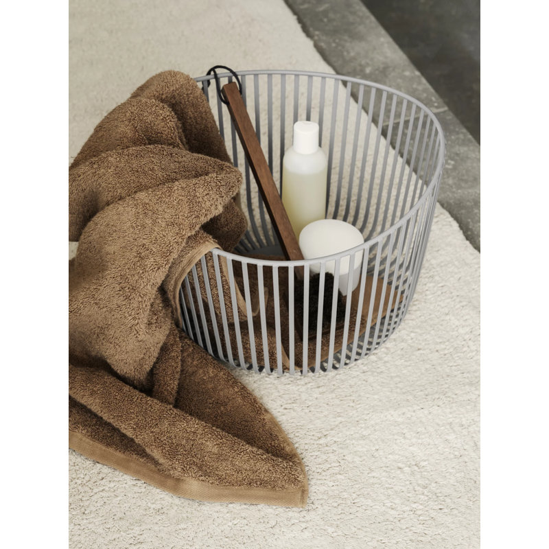 Riva 100% Cotton Bath Towel, Black