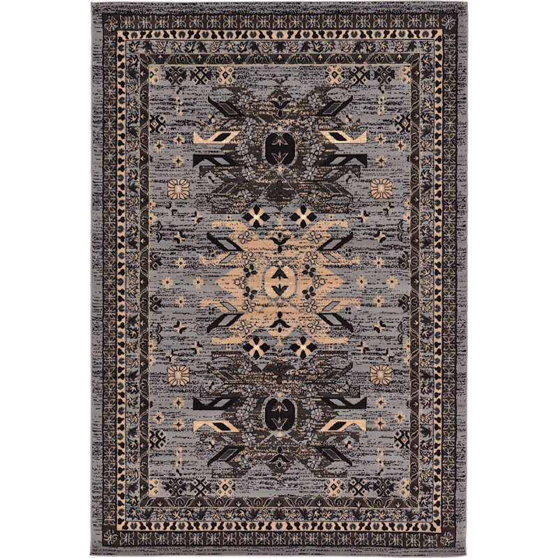 Tapis gris Adonnis, Rectangle 5 pi x 8 pi