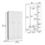 Armoire Wardrobe With 3-Doors