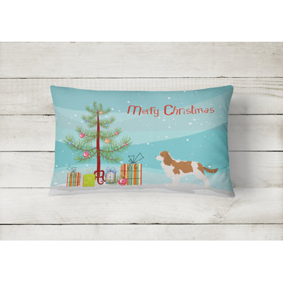 Cavalier King Charles Spaniel Outdoor Throw Pillow