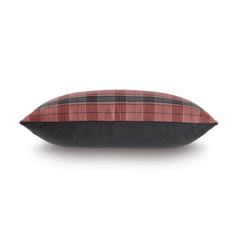 Kilbourn Plaid Cotton Throw Pillow