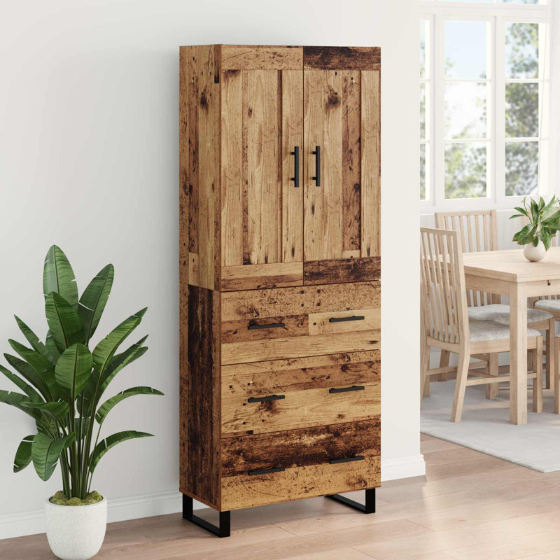 69.5cm Sideboard, Old Wood