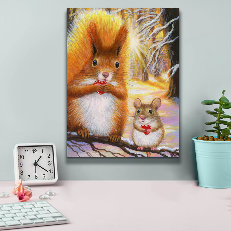 «Valentines For Friends7» par Bridget Voth, H 16 po x l 12 po x P 0,75 po