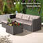 196cm Wide Outdoor
